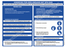 SF6 Schutzgas Tafel